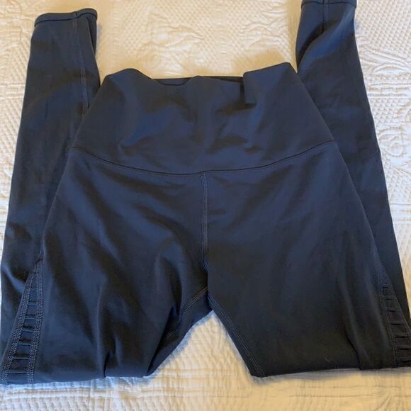 𝅺euc Lorna Jane leggings sz extra small in gray - Picture 4 of 5